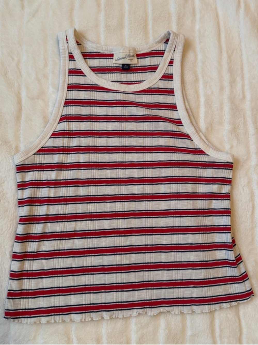 Universal Threads Ribbed Stripped Tank